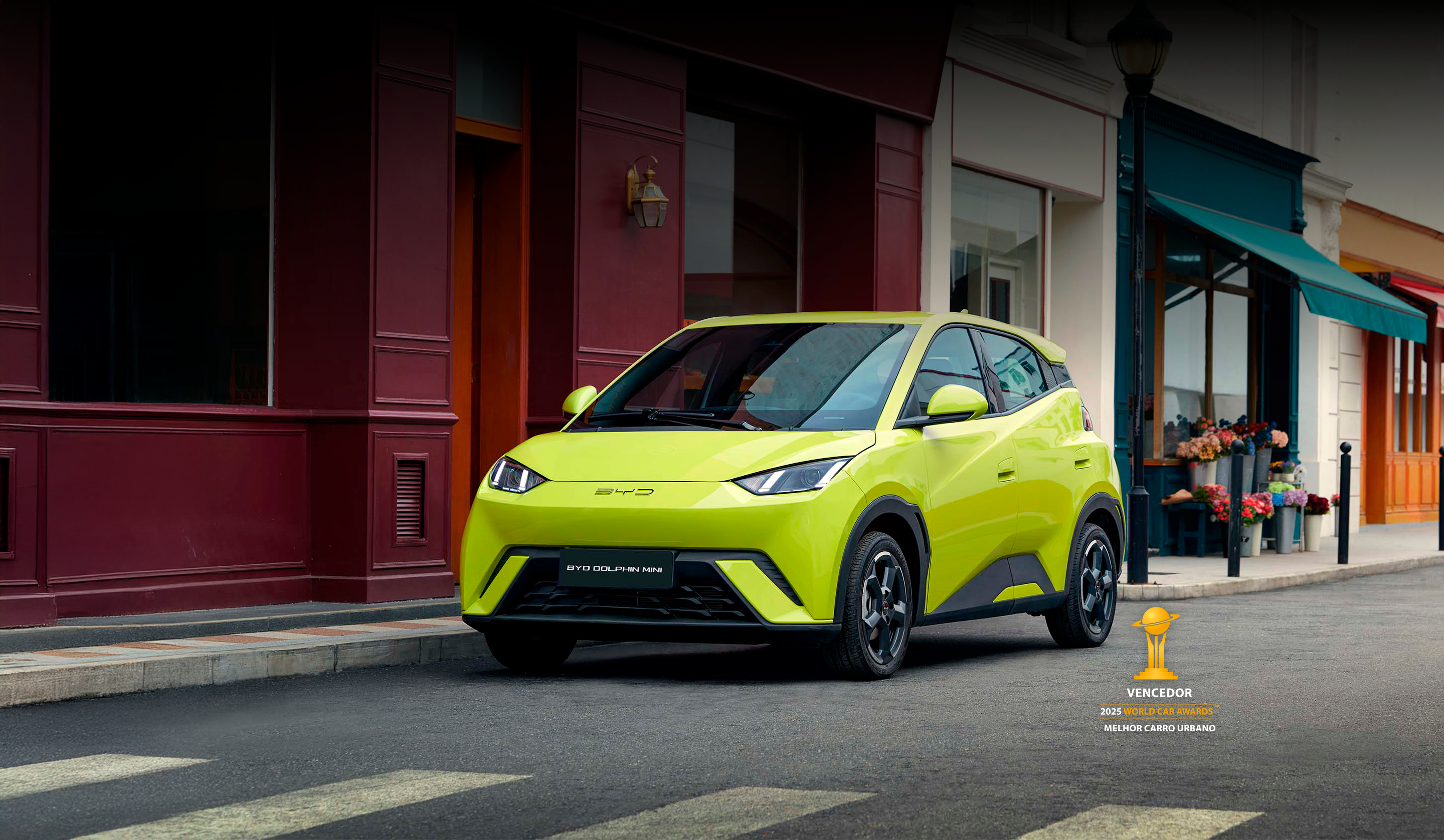 完美真人 Dolphin Mini o seu primeiro elétrico