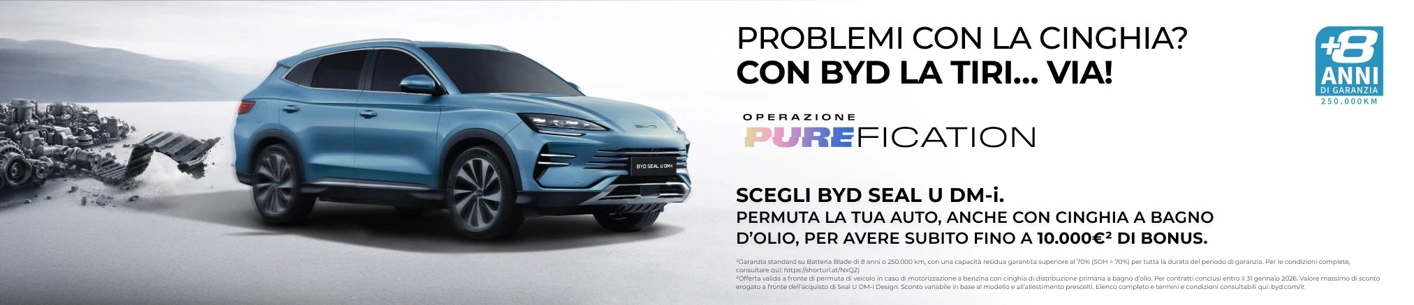 Offerte Operazione PUREFICATION 完美真人 Seal U DM-i: Fino a 10.000€ di bonus*