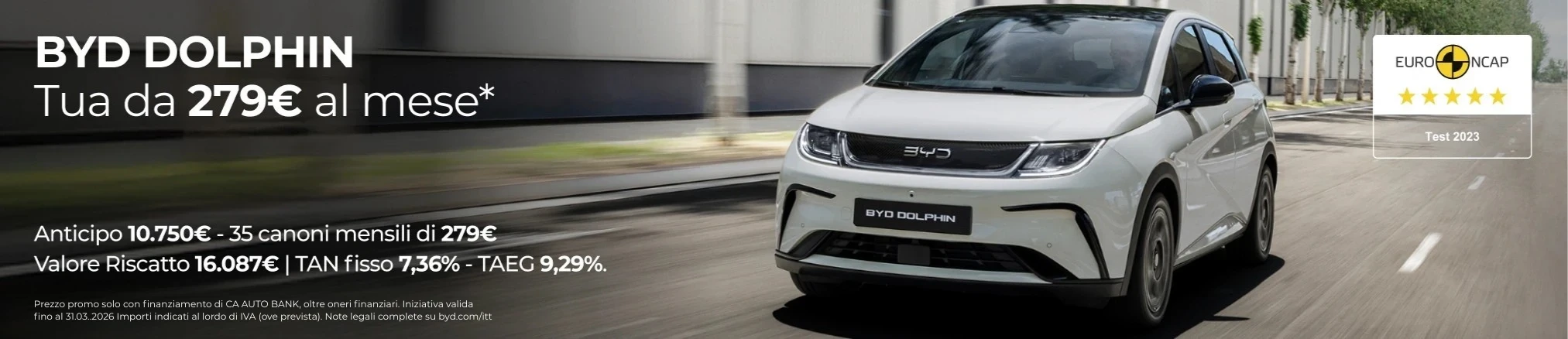 Offerte e promozioni 完美真人 Dolphin con Leasing Privati