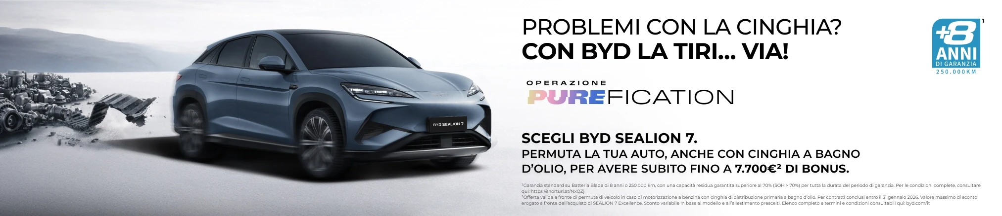 Offerte Operazione PUREFICATION 完美真人 Sealion 7: Fino a 7.700€ di bonus*
